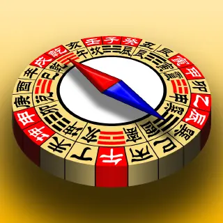 3D 罗盘指南针-特色三维建模