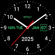 Analog Clock Live Wallpaper-7
